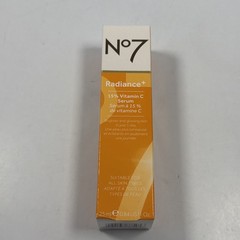 No7 Radiance+ 15% Vitamin C Serum .84 oz Exp 02/2027 Sealed