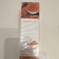 MIAOFUTONG Brightening Facial Cleanser Vitamin C Turmeric Kojic Acid 100ml