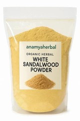 100% Pure Organic Herbal White Sandalwood Powder Chandan Skincare Ayurvedic Herb