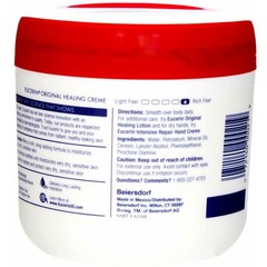 Eucerin Original Healing Creme Jar, Unscented, 16 oz