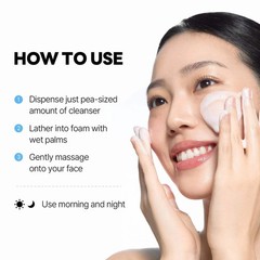 Round Lab 1025 Dokdo Cleanser 150ml | Gentle Korean Foaming Face Wash Hydrating