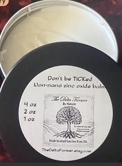 Don&rsquo;t Be TICKed Handmade Tallow Balm with Non-Nano Zinc Oxide 4 Oz