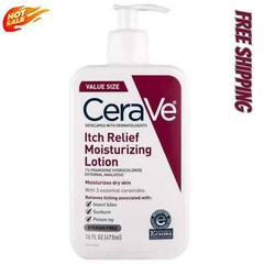 CeraVe Itch Relief Moisturizing Lotion for Dry Skin, 16 fl oz