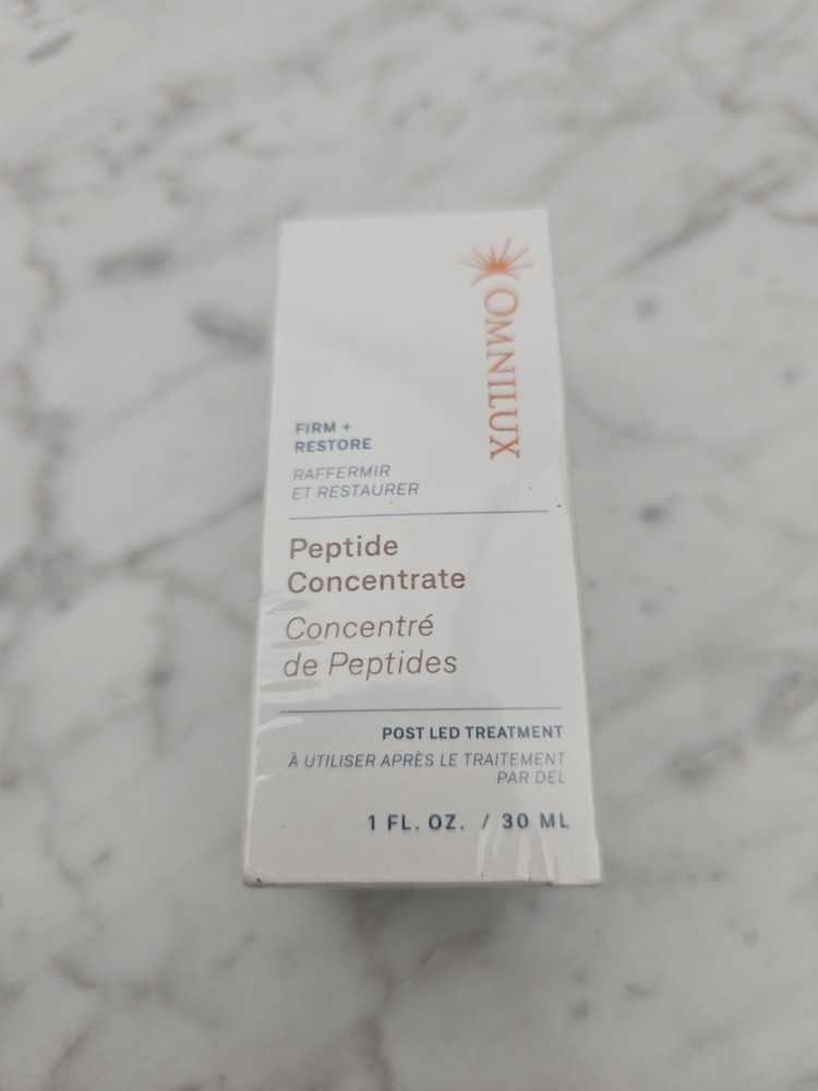 Omnilux Peptide Concentrate Firm + Restore 1 fl oz / 30 ml – New Sealed