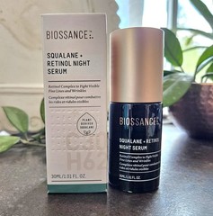 Biossance Squalane + Retinol Night SERUM 1.01 oz NIB!