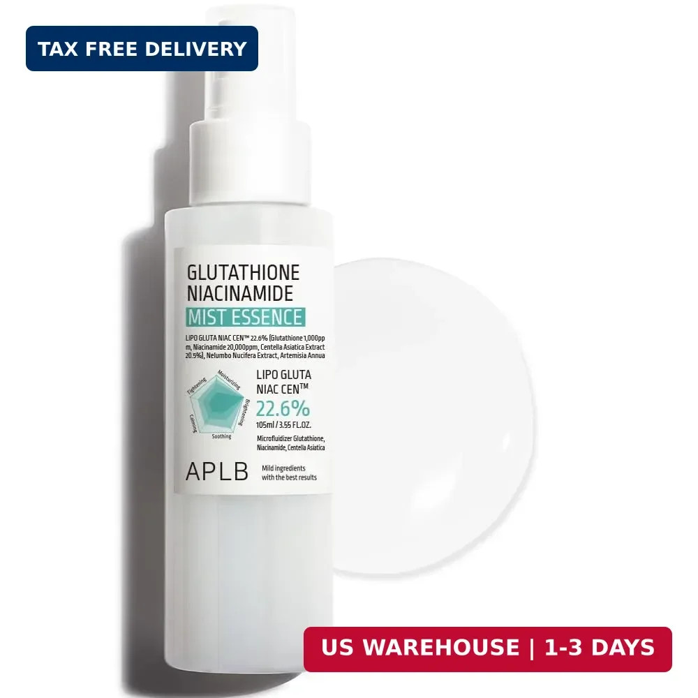 APLB Glutathione Niacinamide Mist Essence | LIPO GLUTA NIAC CEN™ 22.6% 3.55 FL.O