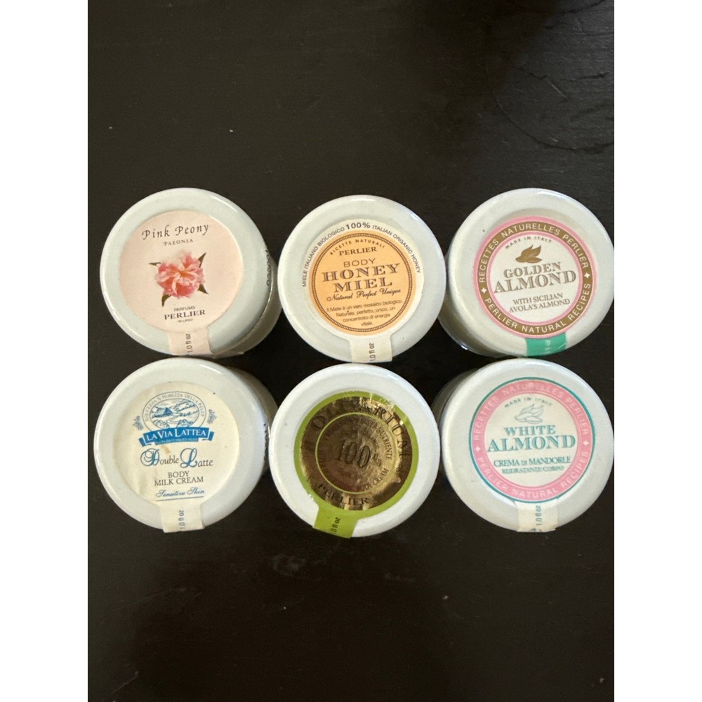 Vintage Perlier Body Lotion Sample Set