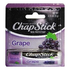 ChapStick Lip Balm Grape Flavored Paraben Free Lip Care – 0.15oz