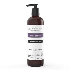 Kimirica Pharmacopia Argan Oil & Aloe Vera Organic Body Lotion, Paraben Free D50