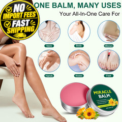 QYQIZWIA 2 Pack Miracle Balm for Swollen Legs, 1 Ounce (Pack of 2), Pink