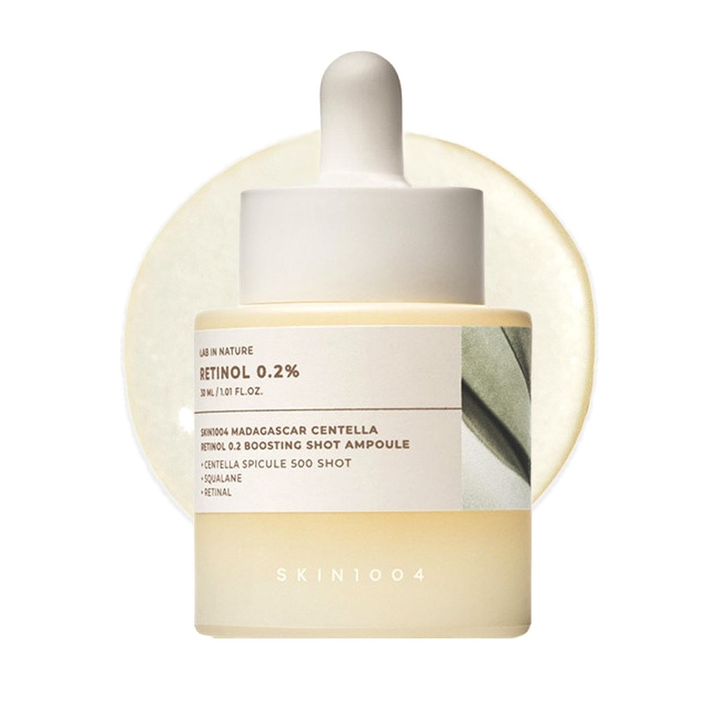 (SKIN1004) Madagascar Centella Retinol 0.2 Boosting Shot Ampoule Hydrating Serum