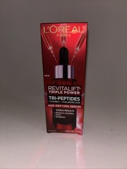 L&rsquo;oreal~Revitalift Triple Power Age-Defying Serum ~ 1 oz ~ Tri-Peptides