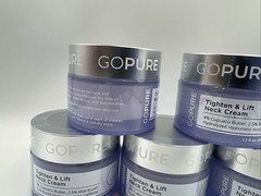 5x New & Sealed! Go Pure Tighten & Lift Neck Firming Cream 1.7 Oz 50ml Exp: 3/28