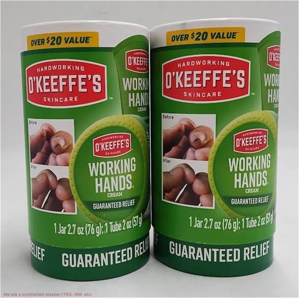 LOT OF 2!!! O&rsquo;Keeffe&rsquo;s Working Hands Cream Set
