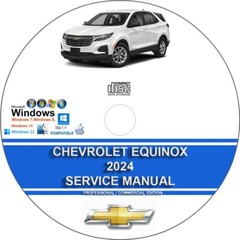 Chevrolet Equinox 1.5L 2024 Factory Workshop Service Repair Manual