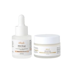 Vilvah Milk Face Combo DeTan Serum 20ml Mud Mask 50g Glow Skin |