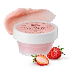 SKINFOOD Strawberry Sugar Lip Scrub Mask, Stocking 1 Count (Pack of 1)