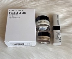 Bobbi Brown BestSellers 3-Piece Skincare Set Lip Tint, Face & Eye Base NIB