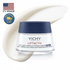 Vichy Liftactiv H.A. Anti-Wrinkle Firming Cream, Night, 50ml 1.69FL oz