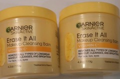 2 Count Garnier SkinActive Erase It All Makeup Cleansing Balm 4.2oz/119g