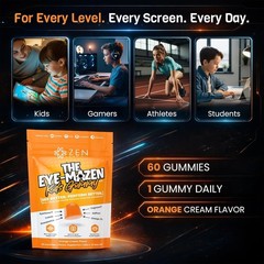 The Eye-Mazen Kids Gummy Eye Vitamins for Vision and Eye Health V14