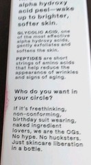 Mad Hippie AHA Exfoliating Peel Serum Glycolique 1.02 oz/ 30 ml