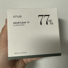 Anua Heartleaf 77 Clear Pad Facial Pads, 160 mL / 5.41 fl oz Skincare