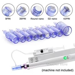 9/12/24/36/42 Pins 3D/5D Nano Replacement Needles Cartridges Tips for Beauty Pen