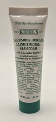Kiehl&rsquo;s Cucumber Herbal Skincare Duo Travel Size Cleanser 30ml & Toner 40ml Set