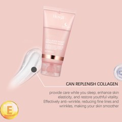 2Pack HOYGI Collagen Wrapping Mask 2.53 oz / 75ml Renewal Night Care Mask Cream