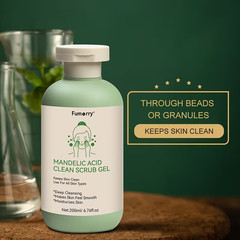 1 Piece Salicylic Acid Cleansing Scrub Gel • With Aloe, Rose, and Chamomile • De