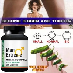 NEW . 30 Powerful Capsules . Works In 10 Minutes. Herbal Supplement for Men