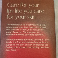facile Big & Little Lip Jelly Tint Lip Treatment Set Champagne 0.5/0.2 fl oz