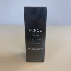 SEALED Forge Skin for Men 100% Natural Grass Fed Tallow Anti-Aging Serum 1.77oz