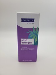 Emerita Phytoestrogen Body Cream with Black Cohosh Menopause Support 56 g 2 oz