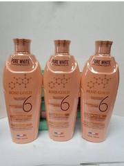 3 pack pure white rose gold lightening body lotion