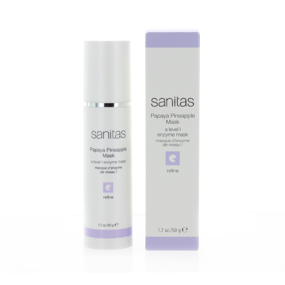 Sanitas Skincare Papaya Pineapple Mask 50g 1.7oz NEW FAST SHIP