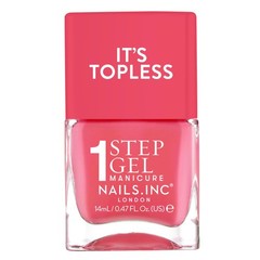 Nail Polish Gel Like 4-in-1 Base Coat Treatment Color Top Sofia Nails Topless