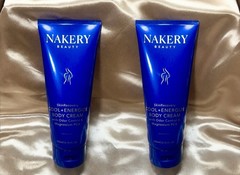 Nakery Beauty SkinRecovery Cool + Energize Body Cream Duo – 2 x 6.76 oz New
