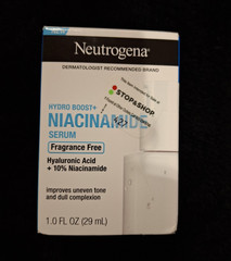 Neutrogena Hydro Boost+ Hyaluronic Acid Niacinamide Serum Fragrance-Free 1 fl oz