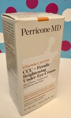 Perricone MD ViT C Ester CCC + Ferulic Brightening Under-Eye Cream -0.5 oz NIB