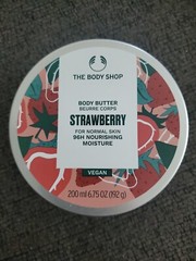 The Body Shop Body Butter ~ Strawberry ~ 6.75 Fl Oz