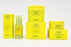 Goodal Green Tangerine Vita-C Dark Spot Care 3-Piece Skincare Set New