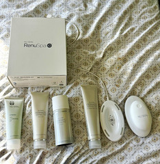 Nu Skin RenuSpa iO Facial Cleansing Device White Rechargeable for Clogged Pores