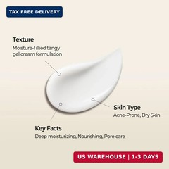 SKINFOOD Rice Brightening Cream, Korean Face Moisturizer with 48 Hours Fermented
