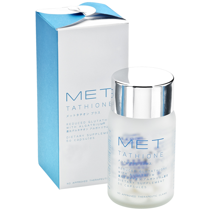 NEW! Metathione / MET Tathione Soft Gel Glutathione w/ Algatrium 60 Capsules