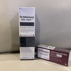2pk | Dr. Melaxin Peel Shot Exfoliant Black Rice Ampoule & Cemenrete Multi Balm