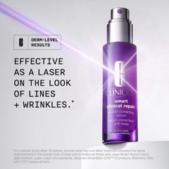 Clinique Smart Clinical Repair Wrinkle Serum Retinoid Peptides HA 1.7 fl oz