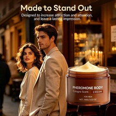 Pheromone Body Butter for Men, Cologne-Scented Body Butter with Sandalwood & …