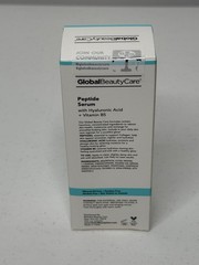 Global Beauty Care Peptide Serum Hyaluronic Acid Vitamin B5 1.7 oz Hydrating